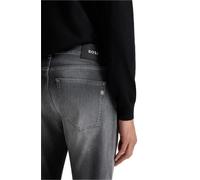 BOSS Delaware Slim-Fit Jeans aus blauem italienischem Stretch-Denim - Style C-Delaware, 50549821 Dunkelgrau 34/32