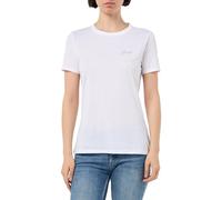 BOSS Orange T-Shirt mit Label-Detail Modell 'Elogo' in Weiss, Größe M