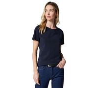 BOSS T-Shirt aus Baumwoll-Jersey mit Logo-Detail - Style C_Esogo_1, 50506973 Dunkelblau S