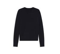 BOSS Pullover aus Woll-Mix mit gerolltem Ausschnitt und Ärmelbündchen - Style C_Fesperanasy, 50548930 Dunkelblau L