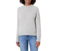 Strickpullover BOSS ORANGE "Fesperanasy Premium Damenmode", Damen, Gr. L (40), light, pastel grau 056, Strick, Obermaterial: 52% Wolle, 26% Polyamid, 22% Alpaka, unifarben, normal, Rundhals, Raglanärm
