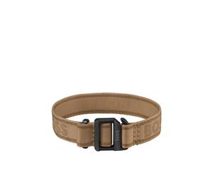 BOSS Camelfarbenes Webarmband mit Logo und verstellbarer Schließe - Style COLIN, 58129448 Hellbraun ONESI