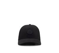 BOSS Cap aus Baumwoll-Canvas mit Double-B-Monogramm-Badge - Style Zed-CA-B-Icon, 50566191 Schwarz ONESI