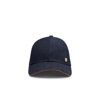 BOSS Cap aus Baumwoll-Denim mit Double-B-Monogramm - Style Ari-D-FL, 50544421 Dunkelblau ONESI
