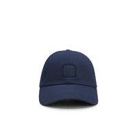 BOSS Cap aus Baumwoll-Twill mit gewebtem Logo-Aufnäher - Style Derrel-PL, 50535555 Blau ONESI
