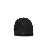 BOSS Cap aus Baumwoll-Twill mit gewebtem Logo-Aufnäher - Style Derrel-PL, 50535555 Schwarz ONESI