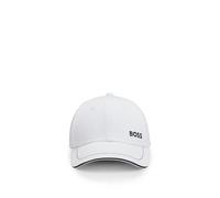Boss Green Cap Logo Kappe schneeweiß