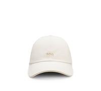 BOSS Cap aus Baumwoll-Twill mit Metall-Logo - Style Ari-ME, 50533367 Weiß ONESI