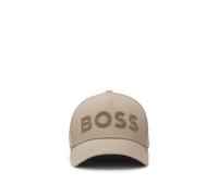 BOSS Cap aus Baumwoll-Twill mit strukturiertem Logo - Style Pyer-Golf-Terrace, 50560379 Beige ONESI