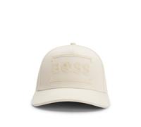 BOSS Cap aus Baumwoll-Twill mit Tennis-Logo-Artwork - Style Pyer-Tennis-Of-Court, 50544418 Weiß ONESI