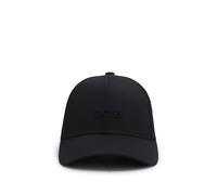 BOSS Cap aus Baumwoll-Twill mit Ton in Ton Logo-Stickerei - Style Ari, 50519889 Schwarz ONESI