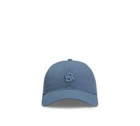BOSS Cap aus Baumwolle mit aufgesticktem Double-B-Monogramm - Style Ari-B-ICON, 50533348 Blau ONESI