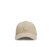 BOSS Cap aus Baumwolle mit aufgesticktem Double-B-Monogramm - Style Ari-B-ICON, 50533348 Hellbeige ONESI