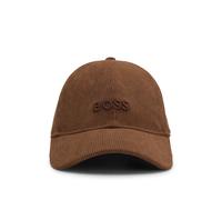 BOSS Cap aus Cord mit Logo-Stickerei - Style Zed-CO, 50544383 Braun ONESI