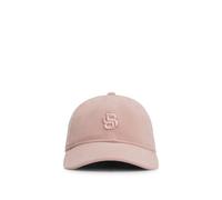 BOSS Cap aus feinem Cord mit Double-B-Monogramm - Style Ari-B-Icon-CO, 50544419 Hellrosa ONESI