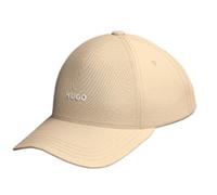 HUGO Basecap mit Label-Stitching Modell 'Cara' in Beige, Größe One Size