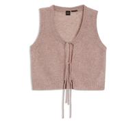 BOSS Cardigan aus italienischem Garn mit Bindebändern an der Vorderseite - Style C_Frig, 50566869 Hellrosa XS