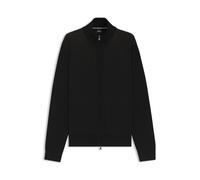 BOSS Cardigan aus Schurwolle mit Reißverschluss - Style H-Illarione, 50543153 Schwarz S