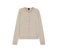 BOSS Cardigan mit Knöpfen aus extrafeiner Merinowolle - Style Fonami, 50545031 Hellbeige L