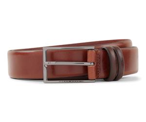 BOSS Carmello Leather Belt W100 Medium Brown
