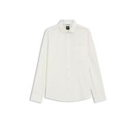 BOSS Casual-Fit Hemd im Heritage-Stil aus Baumwoll-Popeline - Style H-ROB-SP-P-263, 50567062 Natur XXXL