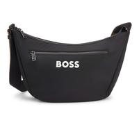 BOSS Umhängetasche mit Kontrast-Logo - Style Catch_3.0_Hobo, 50548223 Schwarz ONESI