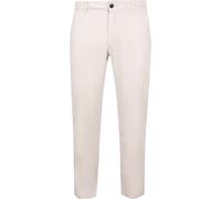 BOSS Chino Sanderson Leinen-Mix Ecru - Größe W 32 - L 32 Beige W 32 - L 32