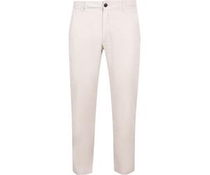 BOSS Chino Sanderson Leinen-Mix Ecru - Größe W 34 - L 34 Beige W 34 - L 34