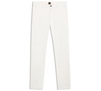 BOSS Slim-Fit Chino aus elastischem Baumwoll-Satin - Style Chino_slim, 50510933 Weiß 34/34