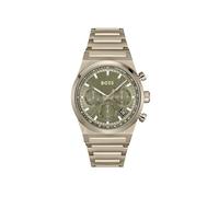 BOSS Chronograph Quarz Uhr für Herren Kollektion Candor Chrono mit Beigegold Edelstahlarmband - 1514222