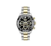 BOSS Chronograph Quarz Uhr für Herren Kollektion Hero 2.0 mit Zweifarbiges Edelstahlarmband - 1514269