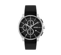 BOSS Chronograph Quarz Uhr für Herren Kollektion Peak 2.0 mit Schwarzes Lederarmband - 1514188