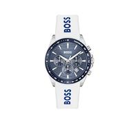 BOSS Chronograph Quarz Uhr für Herren Kollektion Strike Chrono mit Edelstahl- oder Silikonband