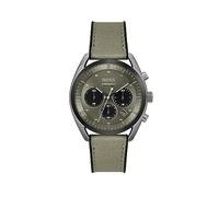 BOSS Chronograph Quarz Uhr für Herren Kollektion TOP mit Khaki/grünes Silikonarmband mit Stoffdetails - 1514092