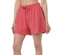 Pyjamahose BOSS "CI_Shorts CW", Damen, Gr. L, N-Gr, medium pink 661, Jersey, Obermaterial: 95% Baumwolle, 5% Elasthan, Basic, Basic lang, Hosen Pyjamahose, mit BOSS Logoschriftzug (70679451-L) medium