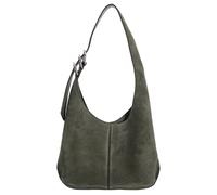Boss Clarice Schultertasche Leder 30 cm grün