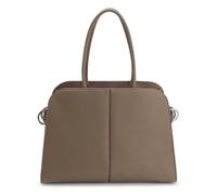 Boss Clarice Schultertasche Leder 43 cm beige