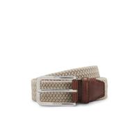 BOSS Clorio Sz30 Woven Belt W120 Light Beige