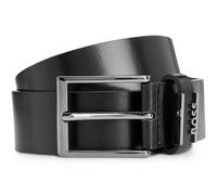 BOSS Herren Cole-Ant Sz35 Gürtel aus italienischem Leder mit Logo-Schlaufe Schwarz001 85