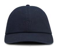 Baseball Cap BOSS "BOSS Connect", Herren, blau (dunkelblau 404), Twill, Baumwolle, unifarben, Caps, mit Logostickerei, Baumwoll-Twill, unisex (28108410-0) dunkelblau 404