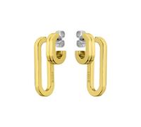 BOSS Ohrringe mit polierten Gliedern und Edelstahl-Verschluss - Style HAILEY, 58114293 Gold ONESI