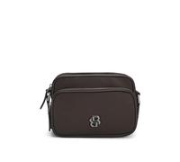 BOSS Crossbody-Tasche aus Twill mit Double-B-Monogramm - Style B_Icon_EW_Zip, 50516790 Dunkelbraun ONESI