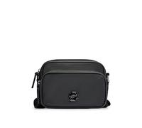 BOSS Crossbody-Tasche aus Twill mit Double-B-Monogramm - Style B_Icon_EW_Zip, 50516790 Schwarz ONESI