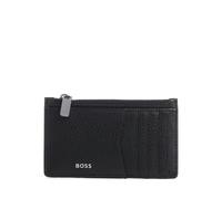BOSS Crosstown Kreditkartenetui schwarz, Leder, Unisex