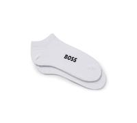 BOSS Damen 2p Logo Cc W ANKLE SOCKS, White100, 35-38 EU