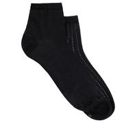BOSS Damen 2p Soft Shine Cc Short Socks, Black1, 39-42 EU