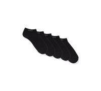 Sneakersocken BOSS "5P AS Logo CC W" Gr. 35-38, schwarz (black 001) Damen Socken Sneakersocken mit BOSS-Logoschriftzug (26866960-35) black 001
