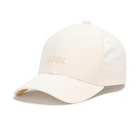 BOSS Damen Big Logo Cotton Twill Cap Baseballkappe, Tiefes Elfenbein, Einheitsgre