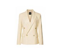 BOSS Damen Blazer JALETO Regular Fit, creme, Gr. 34
