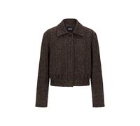 BOSS Jacke im Bomber-Stil aus Fischgrät-Gewebe - Style Jocalenal, 50568206 Dunkelgrau 38